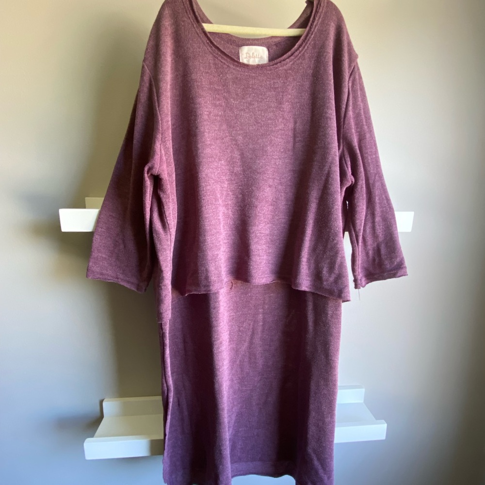 Anthropologie Deletta tunic EUC M